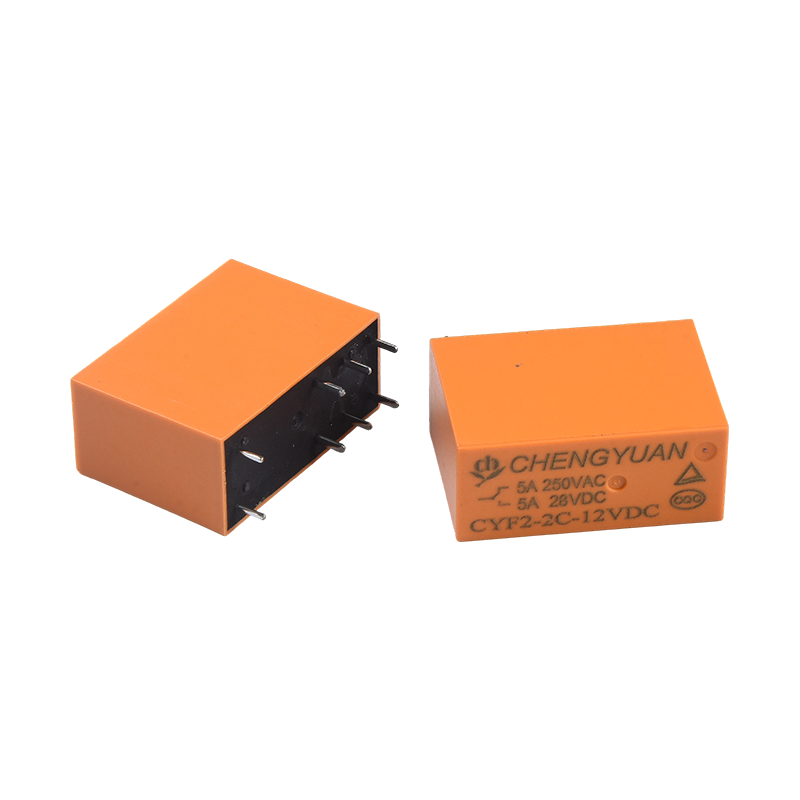 CYF2 relé,DPDT relé,JQX-14F,5A 250VAC relé,8A relé,8PIN PCB 0,54W relé.14F napájecí relé