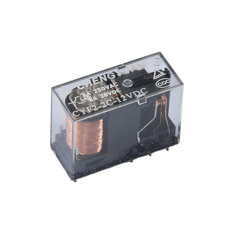 CYF2 relé,DPDT relé,JQX-14F,5A 250VAC relé,8A relé,8PIN PCB 0,54W relé.14F napájecí relé