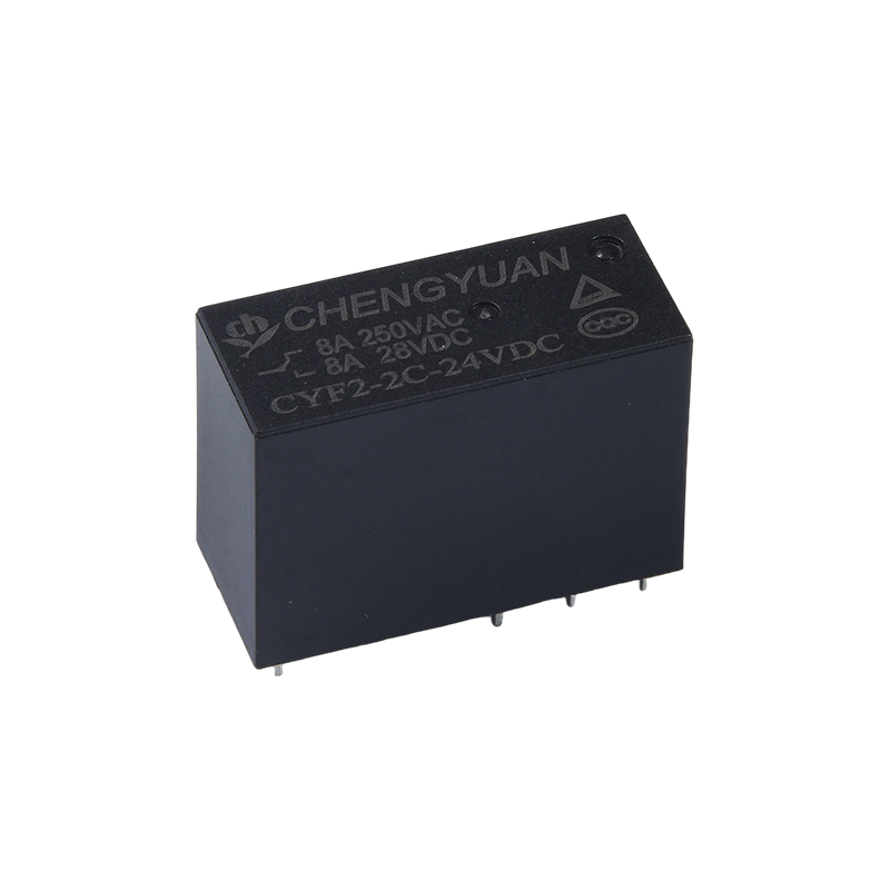 CYF2 relé,DPDT relé,JQX-14F,5A 250VAC relé,8A relé,8PIN PCB 0,54W relé.14F napájecí relé