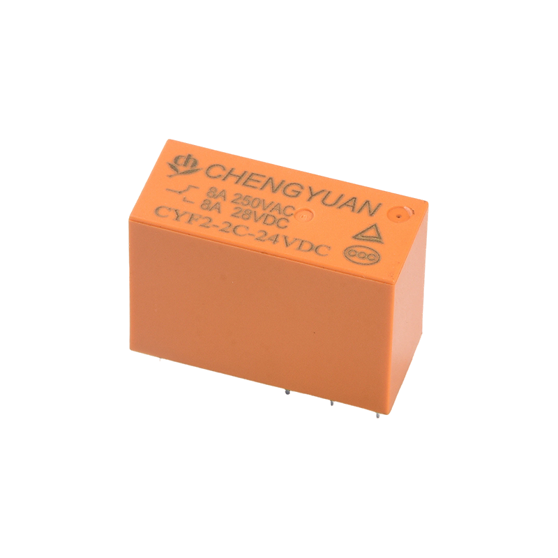 CYF2 relé,DPDT relé,JQX-14F,5A 250VAC relé,8A relé,8PIN PCB 0,54W relé.14F napájecí relé