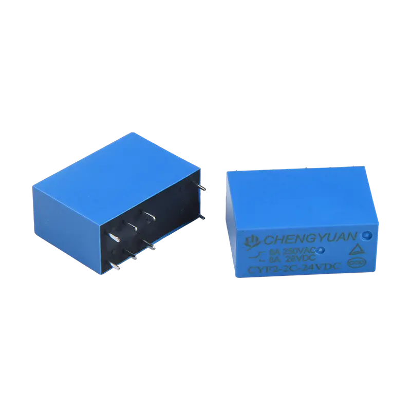 CYF2 relé,DPDT relé,JQX-14F,5A 250VAC relé,8A relé,8PIN PCB 0,54W relé.14F napájecí relé