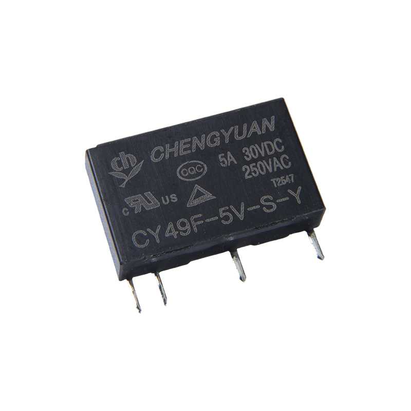 CY49F relé, tenké výkonové relé, 49F relé, signální relé, 4PIN PCB 5A 0,12W malé relé.