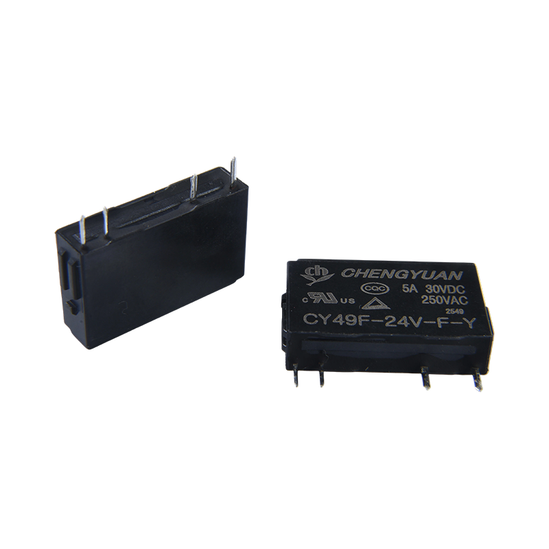 CY49F relé, tenké výkonové relé, 49F relé, signální relé, 4PIN PCB 5A 0,12W malé relé.