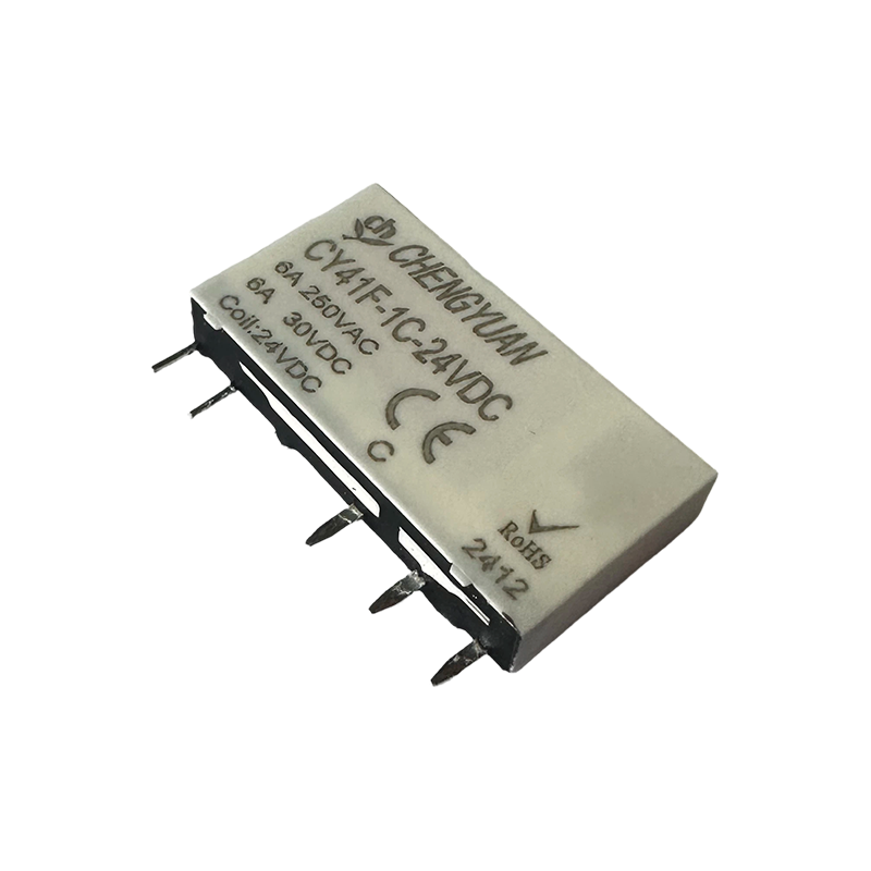 CY41F relé, tenké výkonové relé, 41F relé, signální relé, 5PIN PCB 6A malé relé.