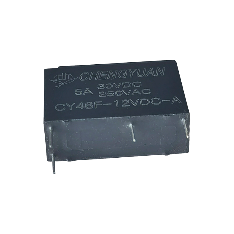 CY46F relé, 46F relé, subminiaturní výkonová relé, 4PIN PCB montážní výkonové relé,