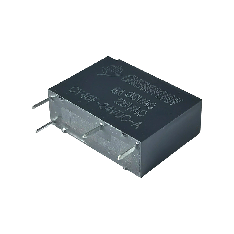 CY46F relé, 46F relé, subminiaturní výkonová relé, 4PIN PCB montážní výkonové relé,
