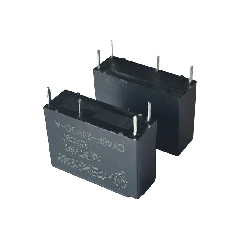 CY46F relé, 46F relé, subminiaturní výkonová relé, 4PIN PCB montážní výkonové relé,