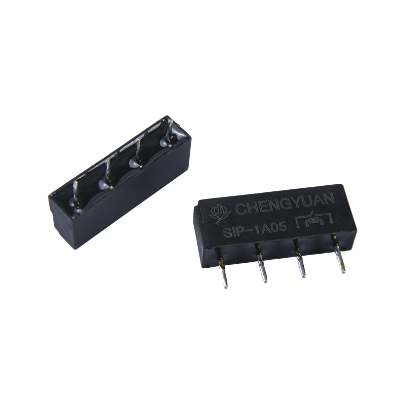 Relé SIP,Jazýčkové relé,SIP-1A05,Jazýčkové relé pro montáž na PCB,