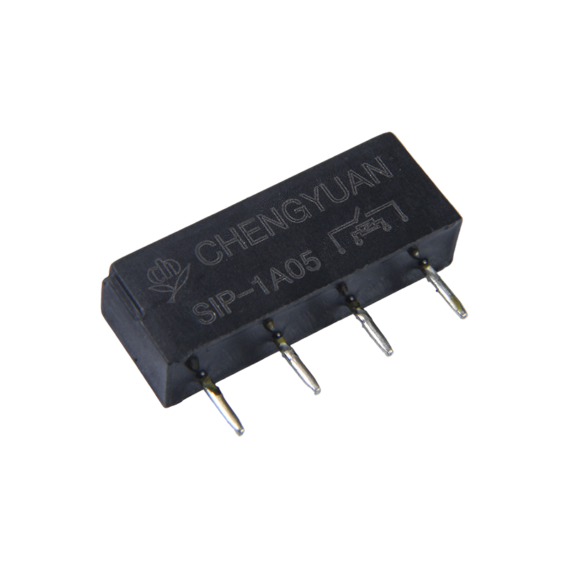 Relé SIP,Jazýčkové relé,SIP-1A05,Jazýčkové relé pro montáž na PCB,