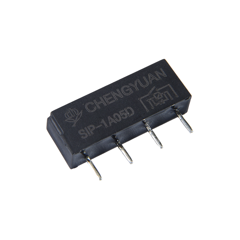 Relé SIP,Jazýčkové relé,SIP-1A05,Jazýčkové relé pro montáž na PCB,